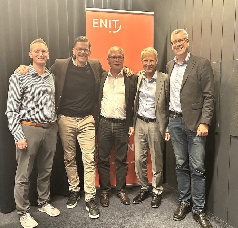 Jesper, Anders, Ivan, Christian and Peter are happy to share that Imit ApS joins ENIT AB