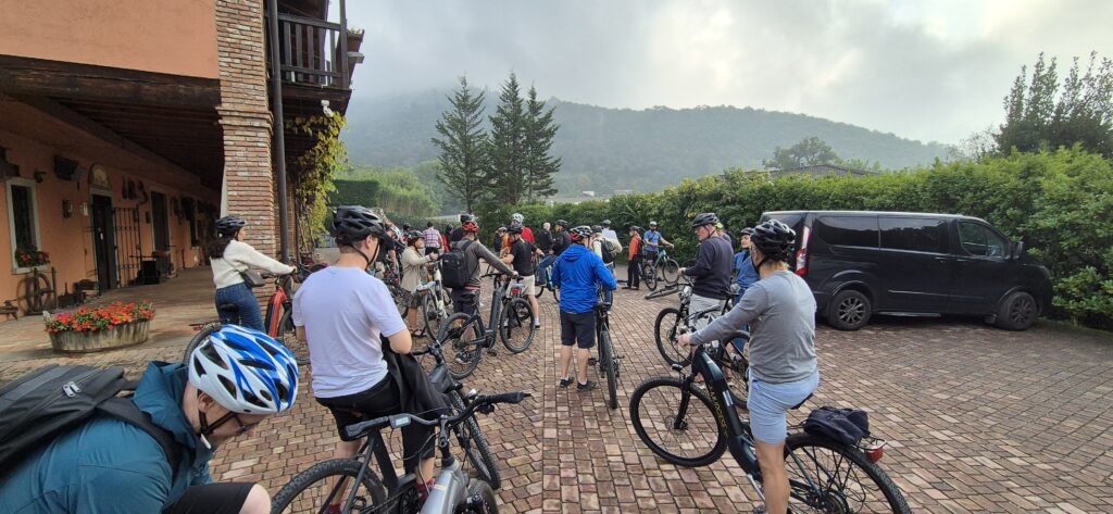 Cykeltur Franciacorta, Italien. ENIT:s 10-årsjubileum.